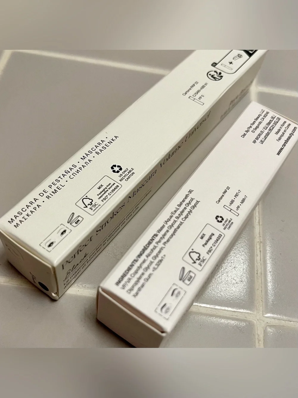 Rare Beauty Black Mascara & Brow Gel Duo
